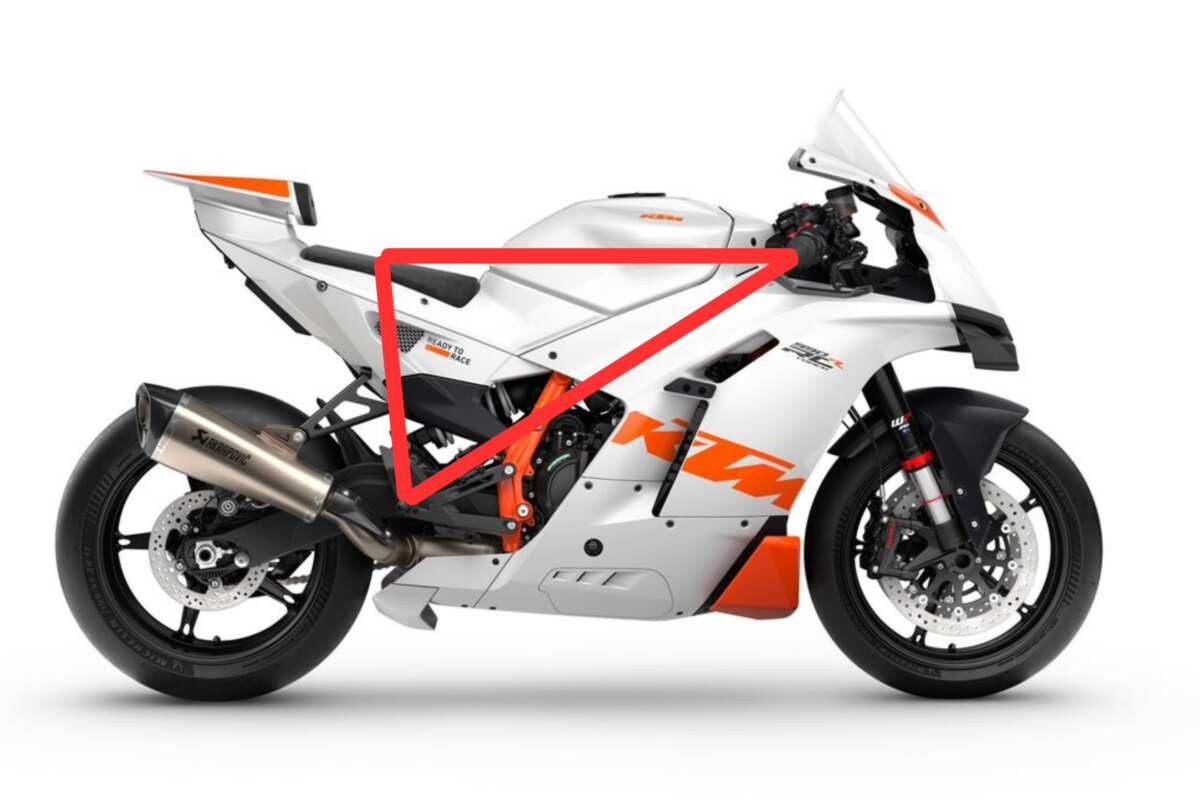 日本国内未導入のサーキット専用モデル、KTM　990 RC R TRACK（セパレートハンドル）