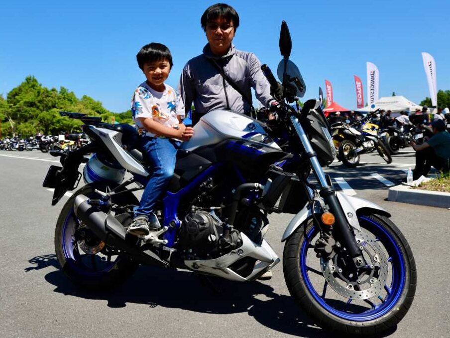 MT-25さんと新くん/ヤマハ MT-25