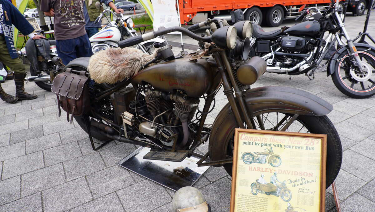 HARLEY-DAVIDSON JD／1929年（昭和4年）