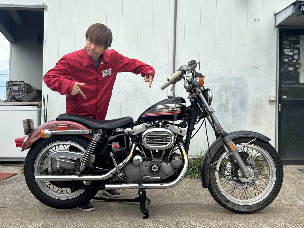 最近、ボクの愛車として加わったアイアンスポーツ、XLH1000／1974年式