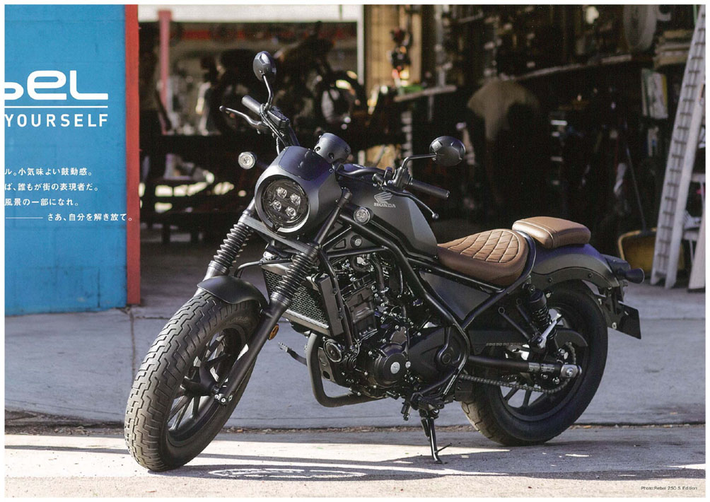 レブル250Sエディションカタログ内