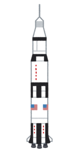 サターンV型イラスト