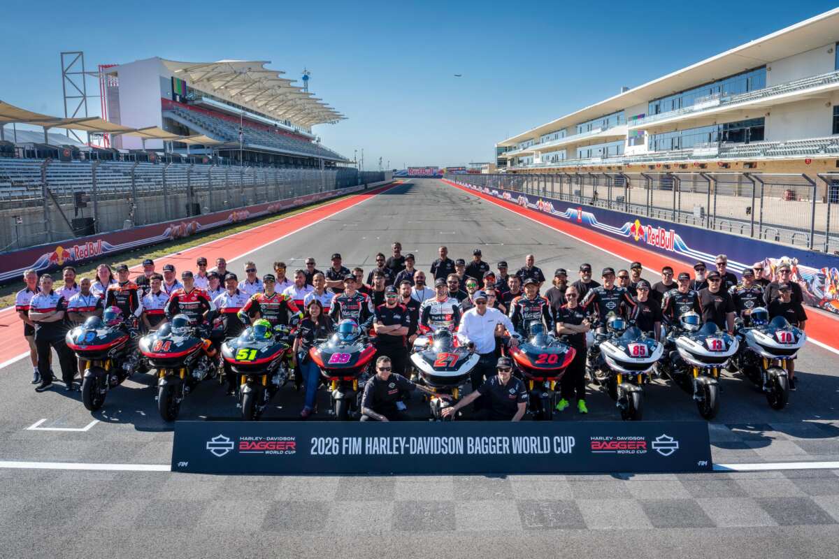 FIM HARLEY-DAVIDSON BAGGERWORLDCUP 画像提供:ハーレーダビッドソン
