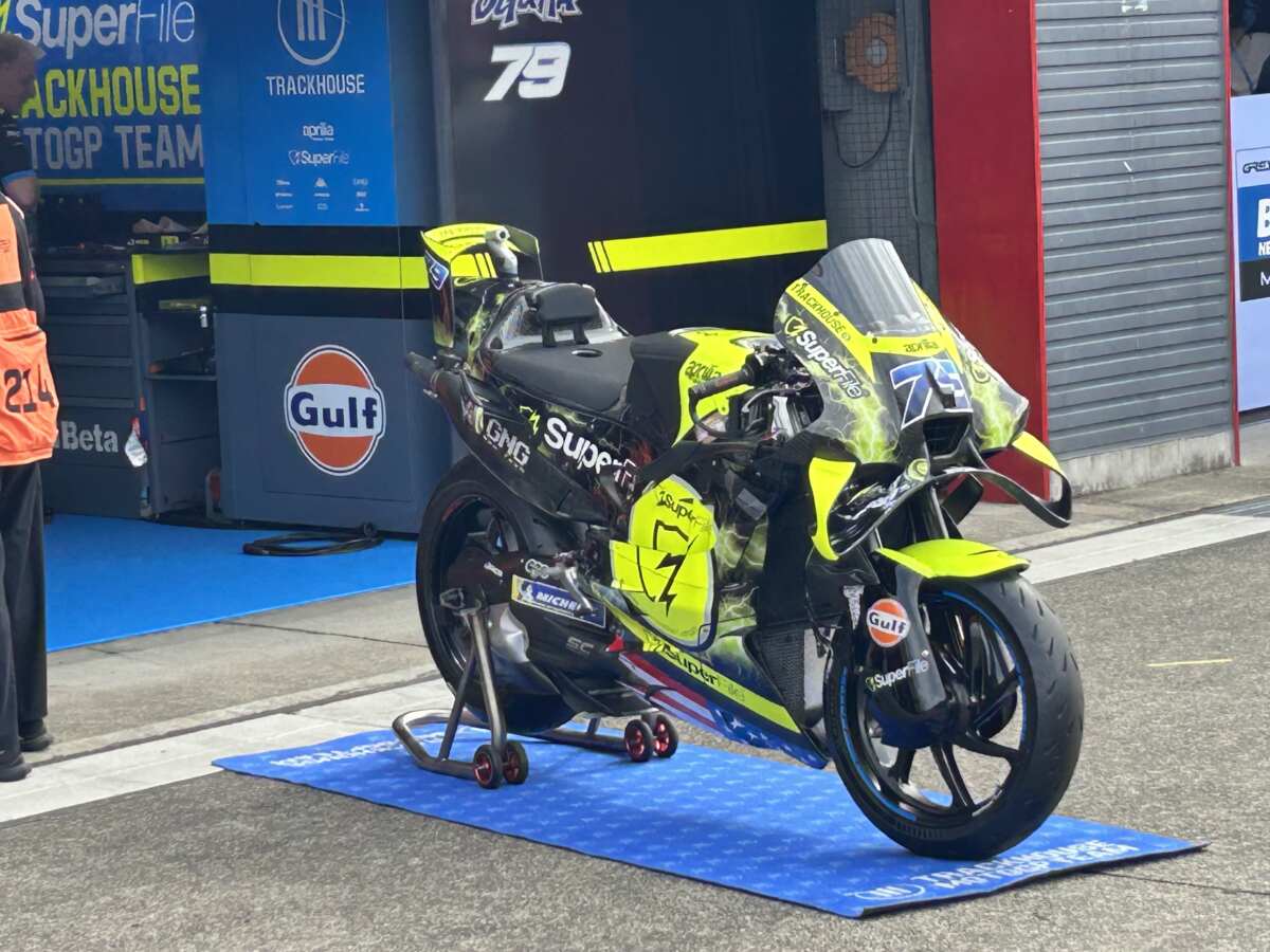 TRACKHOUSE RACING アプリリア RS-GP26 #79 小椋選手
